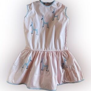 Vintage Toddler Pink Cotton Dress
